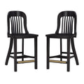 Maylen Counterstool Brown Set Of 2