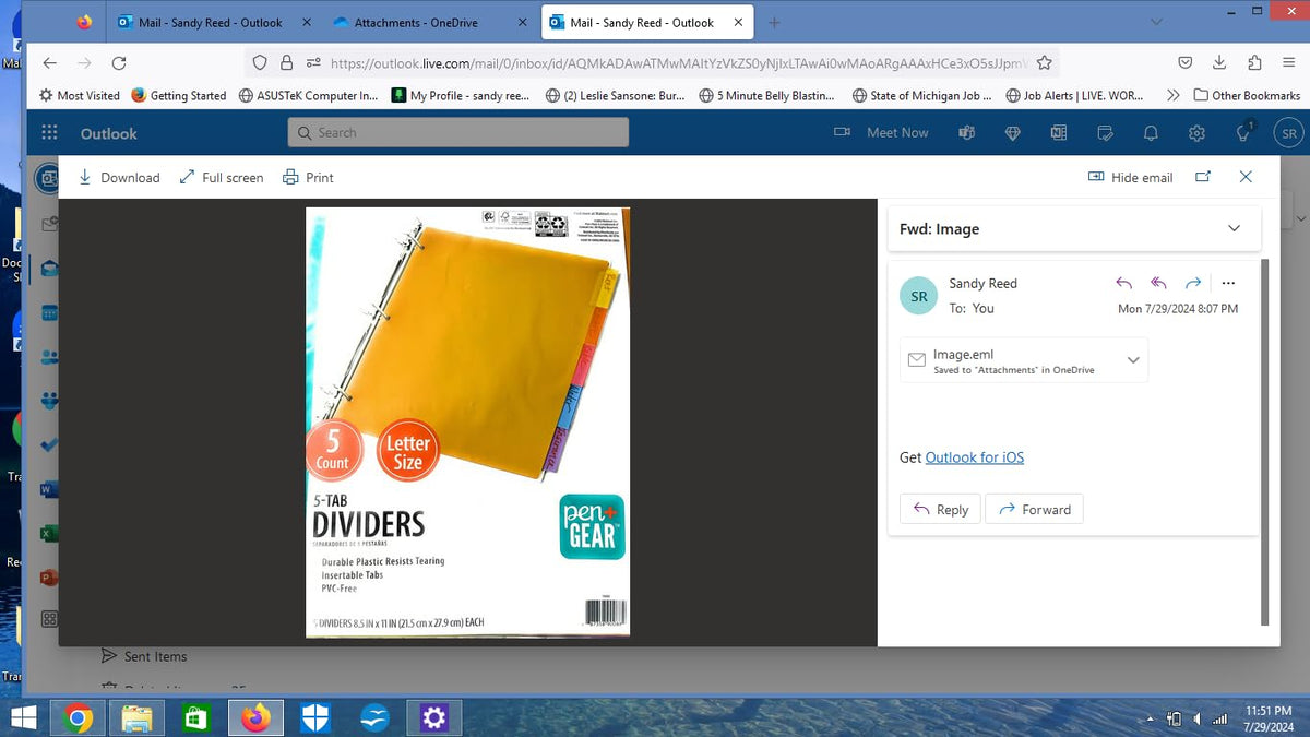 5 Tab Dividers
