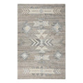 Kosas Home Alpena 24 x 36 Transitional Polyester Fabric Area Rug in Gray
