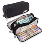 Isuperb Large Pencil Case 3 Compartments Pencil Pouch Big Capacity Pencil Bag For Kids Teen Girls Boys Student School Supplies O