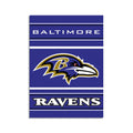 Fremont Die NFL Baltimore Ravens 2-Sided House Flag, 28 x 40, 28 x 40, Team Colors
