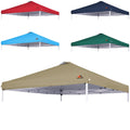 Scocanopy Replacement Top With Air Vent For 12X12 Canopy Frame, Canopy Cover Only, (Khaki)