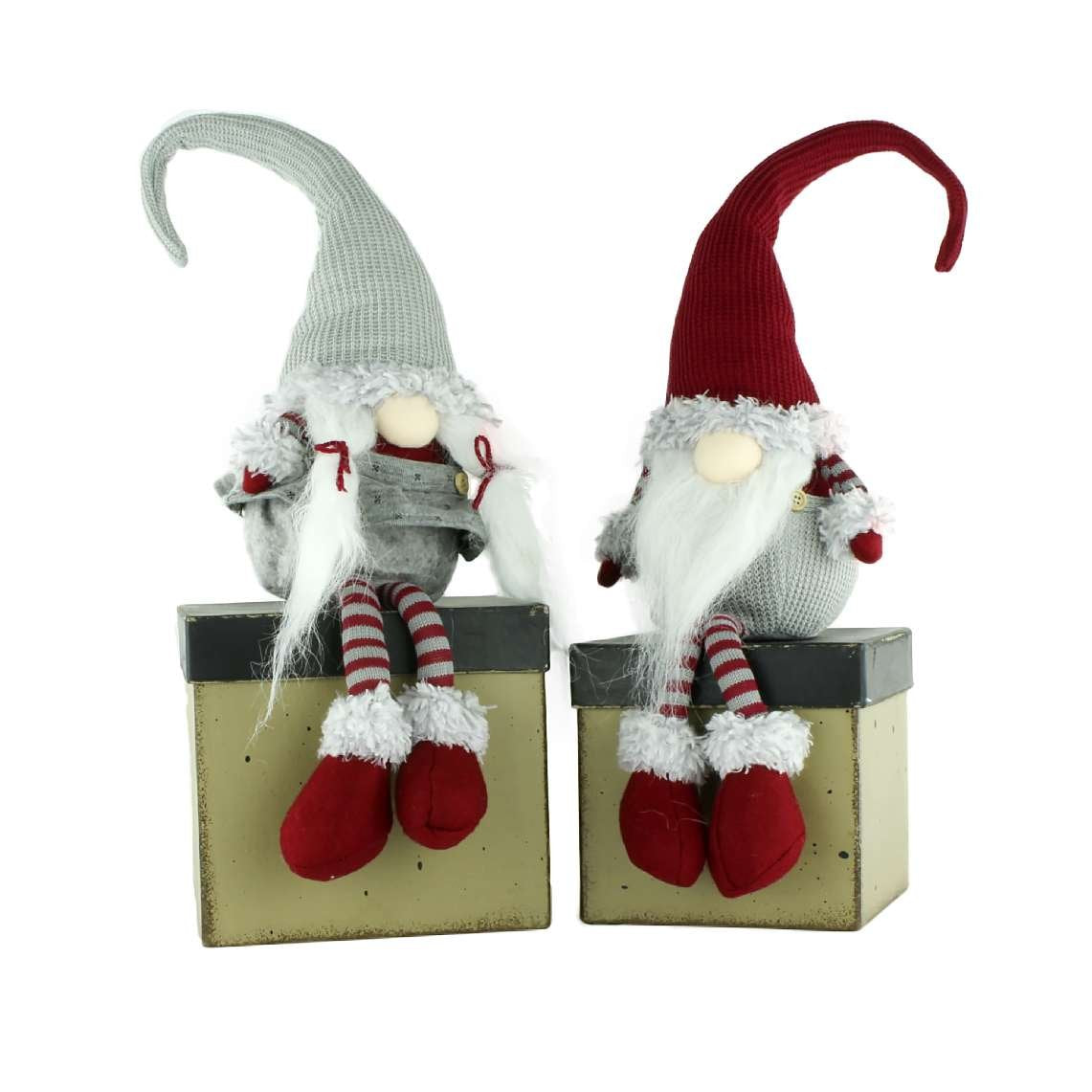 Whimsical Santa Gnome Set