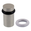 Idh By St. Simons 13087-015 Flat Top Satin Nickel Door Stop, Diameter: 1.25' Height: 2.25'