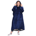 Waitu Oversized Wearable Blanket Sweatshirt Gifts For Women And Men, Soft Sherpa Blanket Hoodie With Sleeves And Pocket, Warm Bo