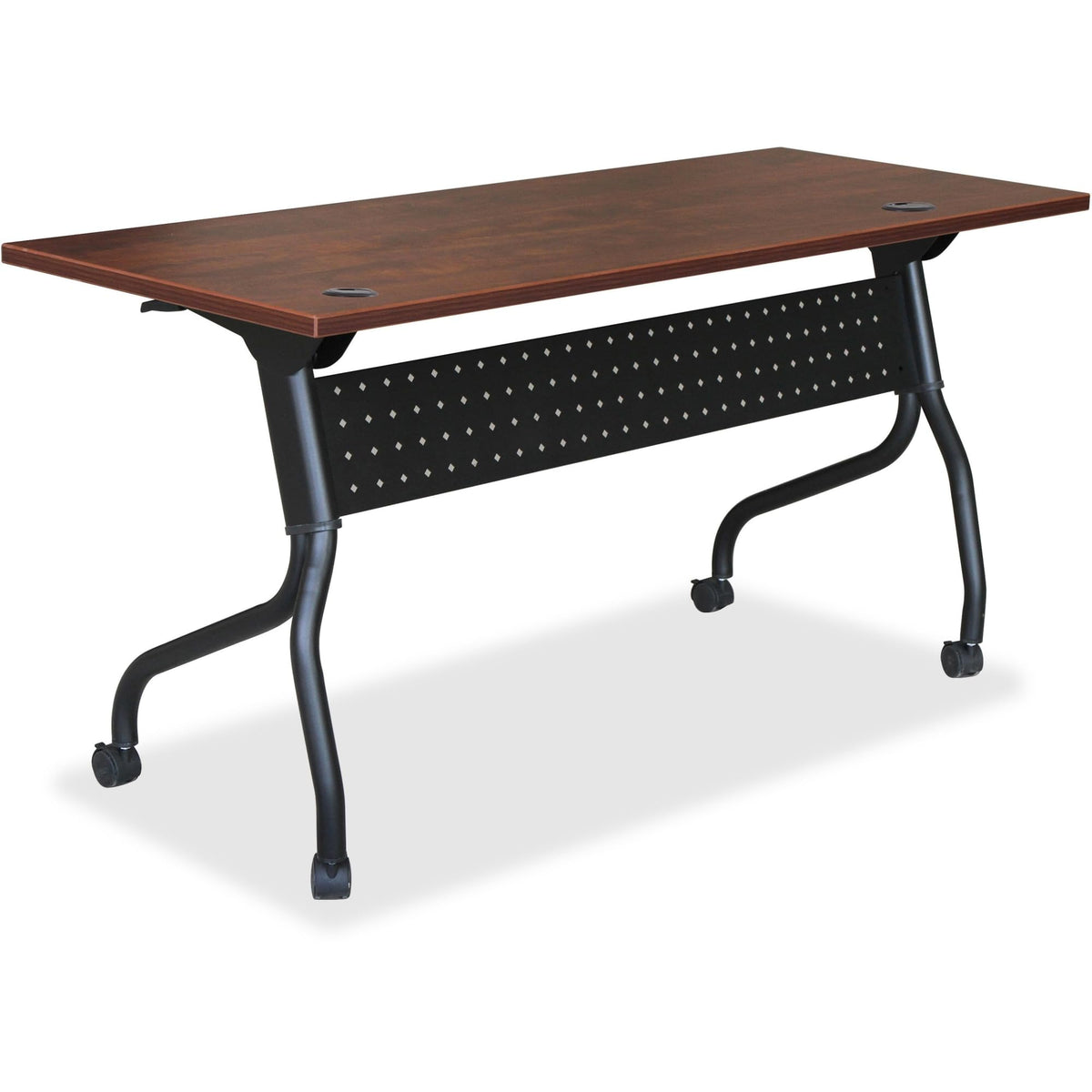 Lorell Llr59516 Cherry Flip Top Training Table