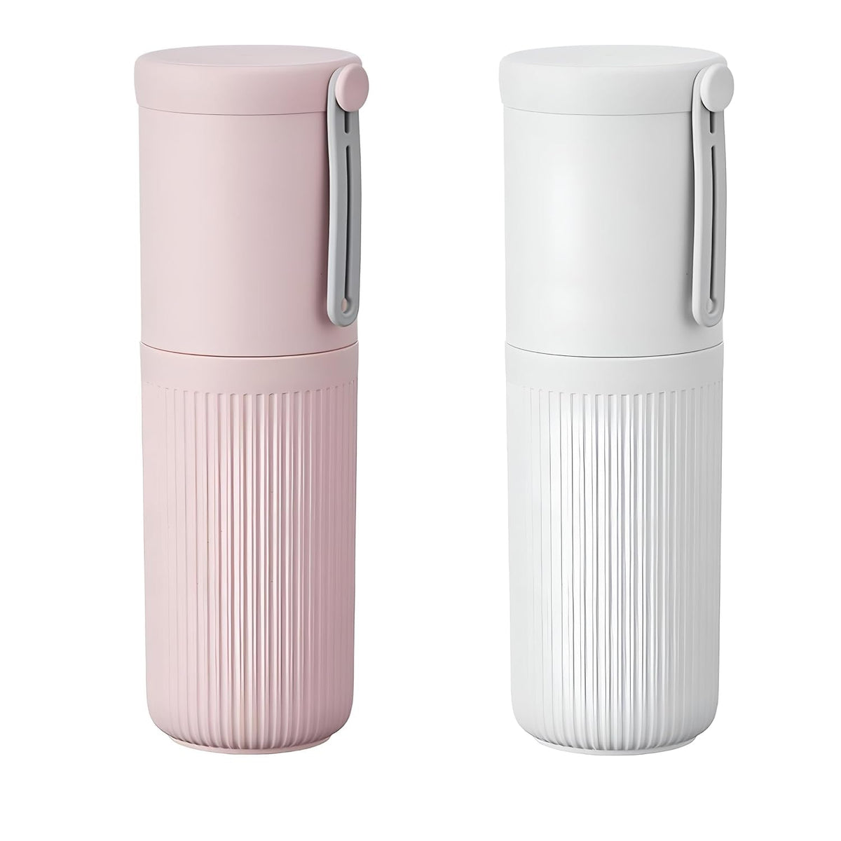 Travel Toothbrush Holder Set | 2in1 Toothbrush & Toothpaste Storage Case with Rinse Cup | Compact, Lightweight & Durable Trave