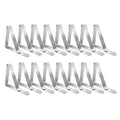 Tripole Tablecloth Clips 16 Pack Large Picnic Table Cover Clips Stainless Steel Tablecloth Clamps For Outdoor Home Kitchen Restaurant Wedding Party, Fit For 1.7”-2.75” Thick Folding Wooden Tables