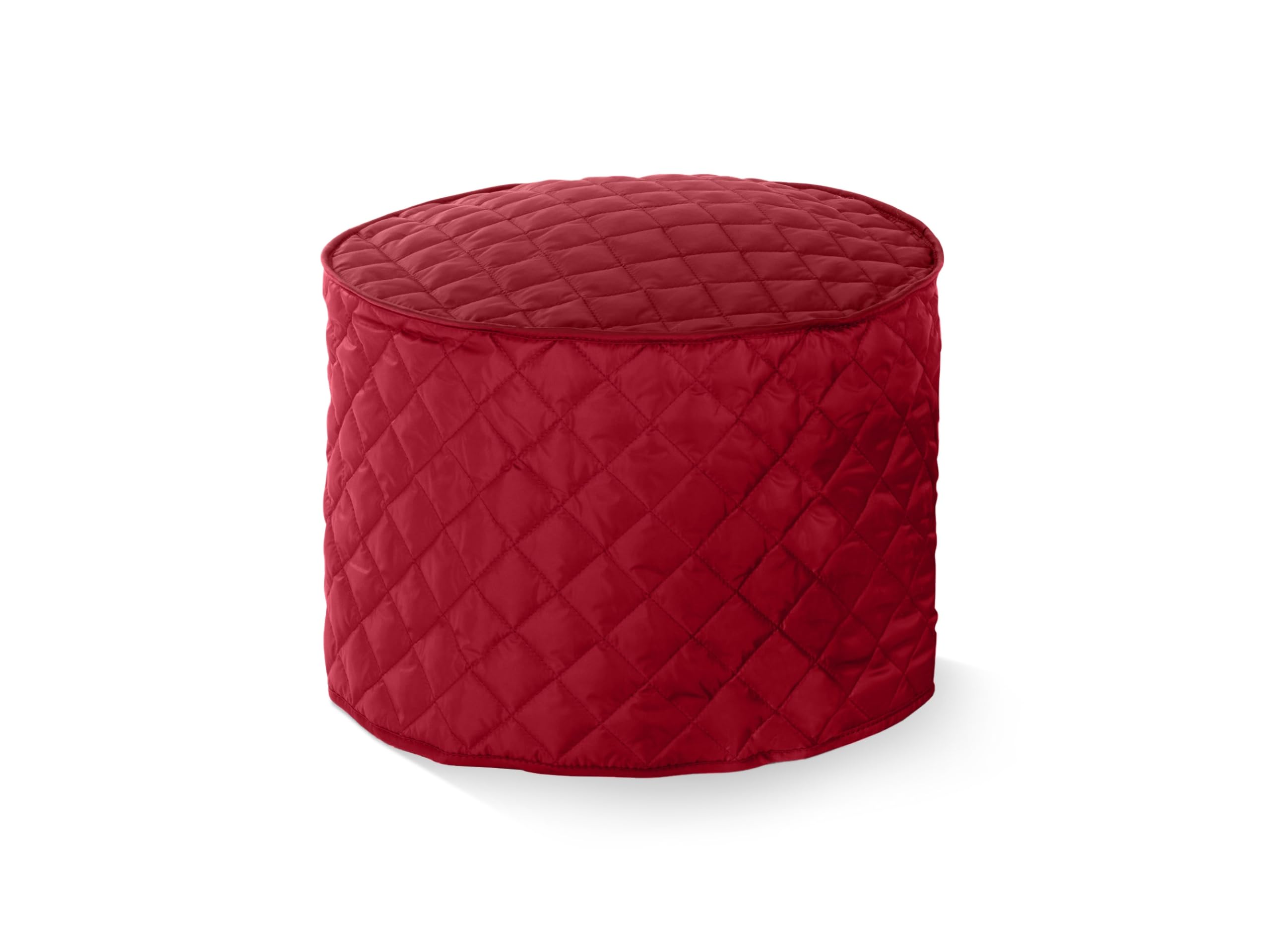 Covermates Keepsakes - Round Appliance Cover - Dust Protection - Stain Resistant - Washable - Appliance Cover, Red