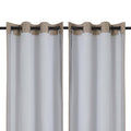 Chyhomenyc Curtain Liners with 13 Rings, Blackout Curtain Liner for 54 Inch Curtains, Each 40'' Wx50 L, 2 Liners Per Set with 13