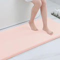 Smiry Memory Foam Bath Mat 59 x 24, Extra Soft Absorbent Bathroom Rugs Non Slip Bath Rug Runner for Shower Bathroom Floors, 