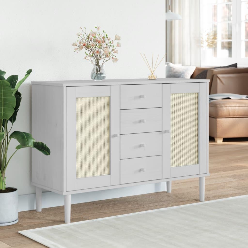vidaXL SENJA Rattan Look Sideboard - Thumbnail 3