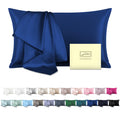 Natural Mulberry Silk Pillowcase For Hair And Skin Standard Size 20'X 26' Silk Pillow Case With Hidden Zipper Soft Breathable