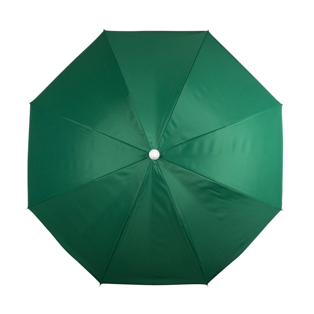 Oniva - A Picnic Time Brand Outdoor Canopy Sunshade Beach Umbrella 5.5' - Small Patio Umbrella - Beach Chair Umbrella, (Hunter Green)