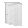 Teamson Home Glancy 22.5 in. x 24 in. Removable Corner Wall Cabinet