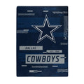 Northwest Company Nfl Digitize Design Plush Raschel Thow Blanket, 60'X80' (Dallas Cowboys)