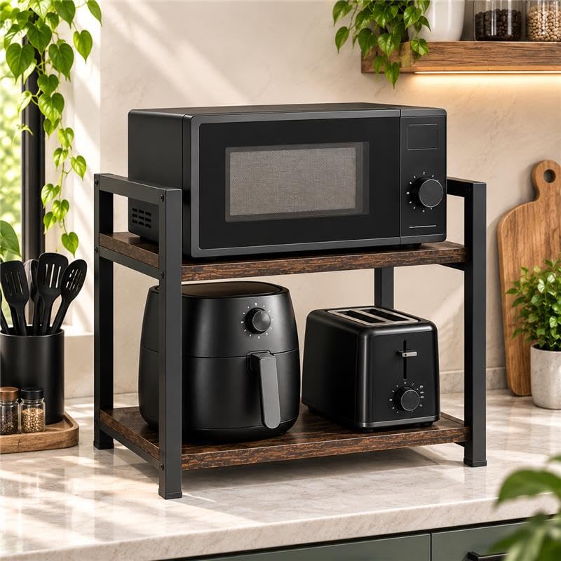 Sd Microwave Stand For Kitchen Platform | Heavy Duty Metal Microwave ...