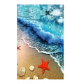 ZaH Thin Area Rug Non-Slip Doormat Carpet Printing Rug for Living Room, Bedroom, Kitchen, Bathroom (2x3-19.7x31.5, Wave)