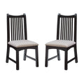 Bonnie Black Chair Uph Seat