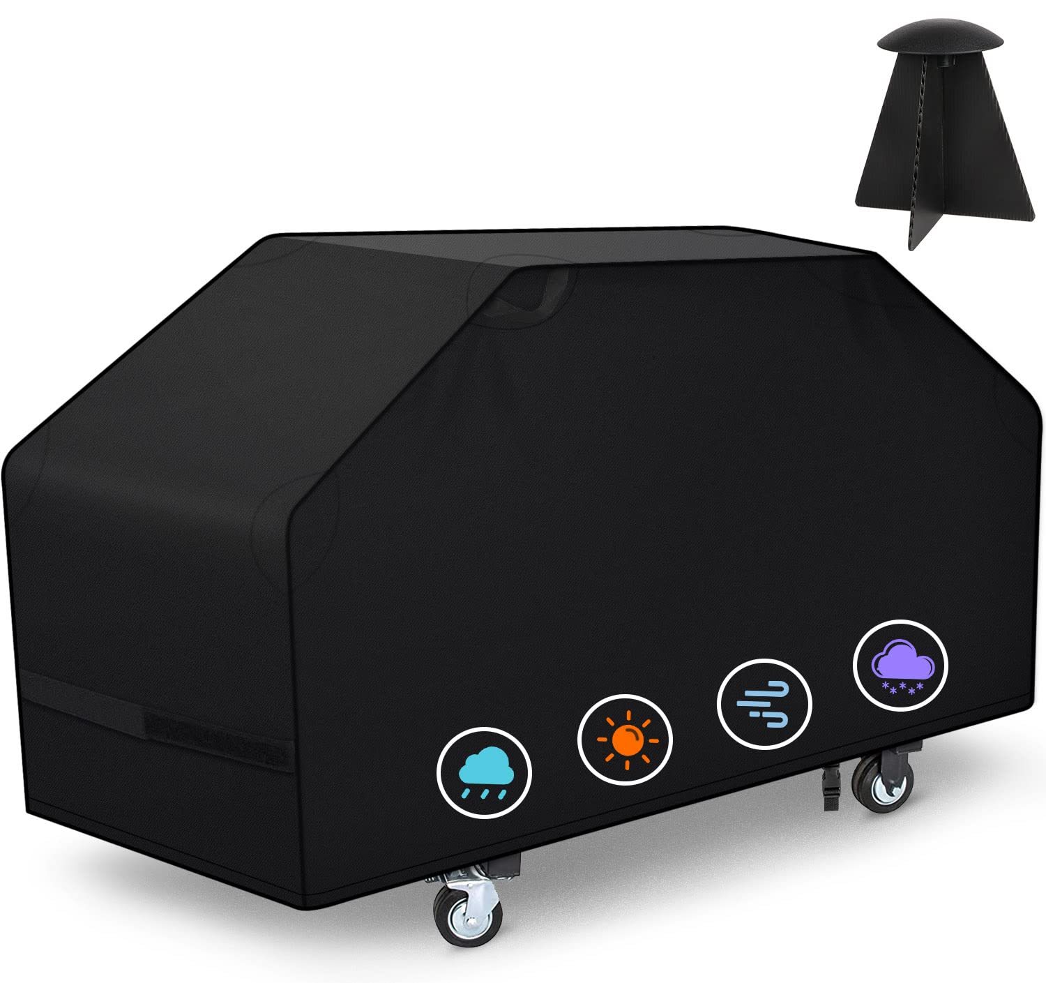 Icover 36 Inch Griddle Cover For Blackstone, 600D Heavy Duty Waterproof Flat Top Grill Cover For Blackstone 36' 4 Burner Griddl