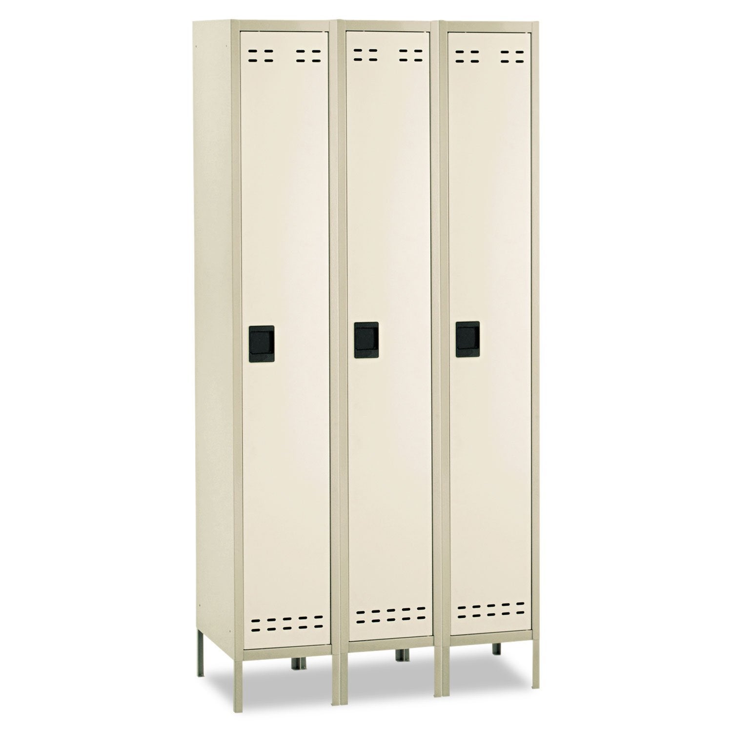 Safco Products Single Tier Locker, 3 Column, Tan