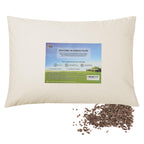 Lofe Organic Buckwheat Pillow For Sleeping - Kids/Travel Size 11'X16', Adjustable Loft, Breathable For Cool Sleep, Cervical Su