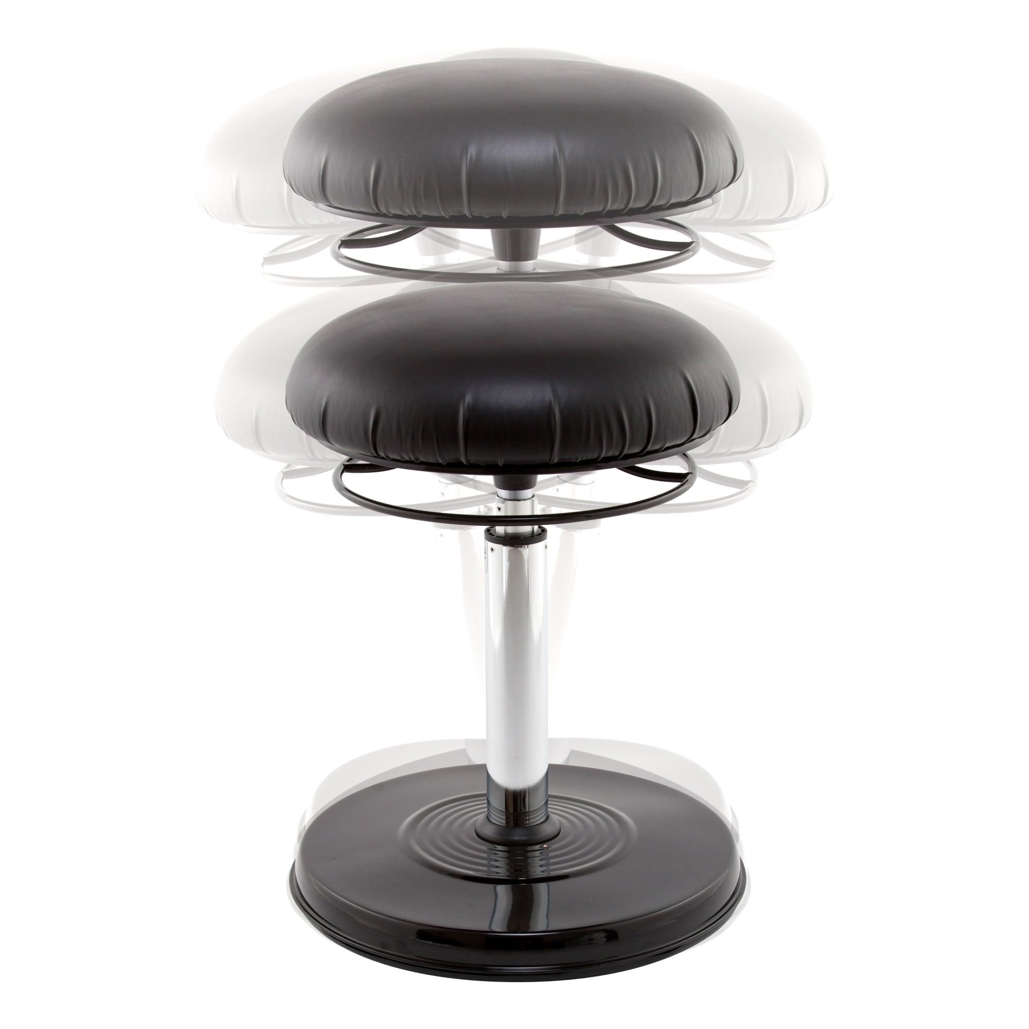 Kore Design Office Plus Everyday Chair, Vinyl, Black