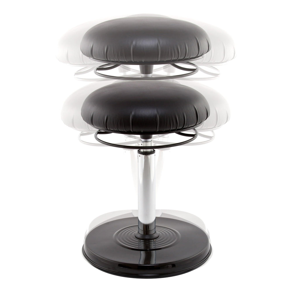 Kore Design Office Plus Everyday Chair, Vinyl, Black