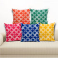 Bmrgifts Soft Fabric Designer Decorative Printed 200 Tc Cushion Cover Decorations For Sofa Living Room Set Of 5 12 X 12 Inch Mul