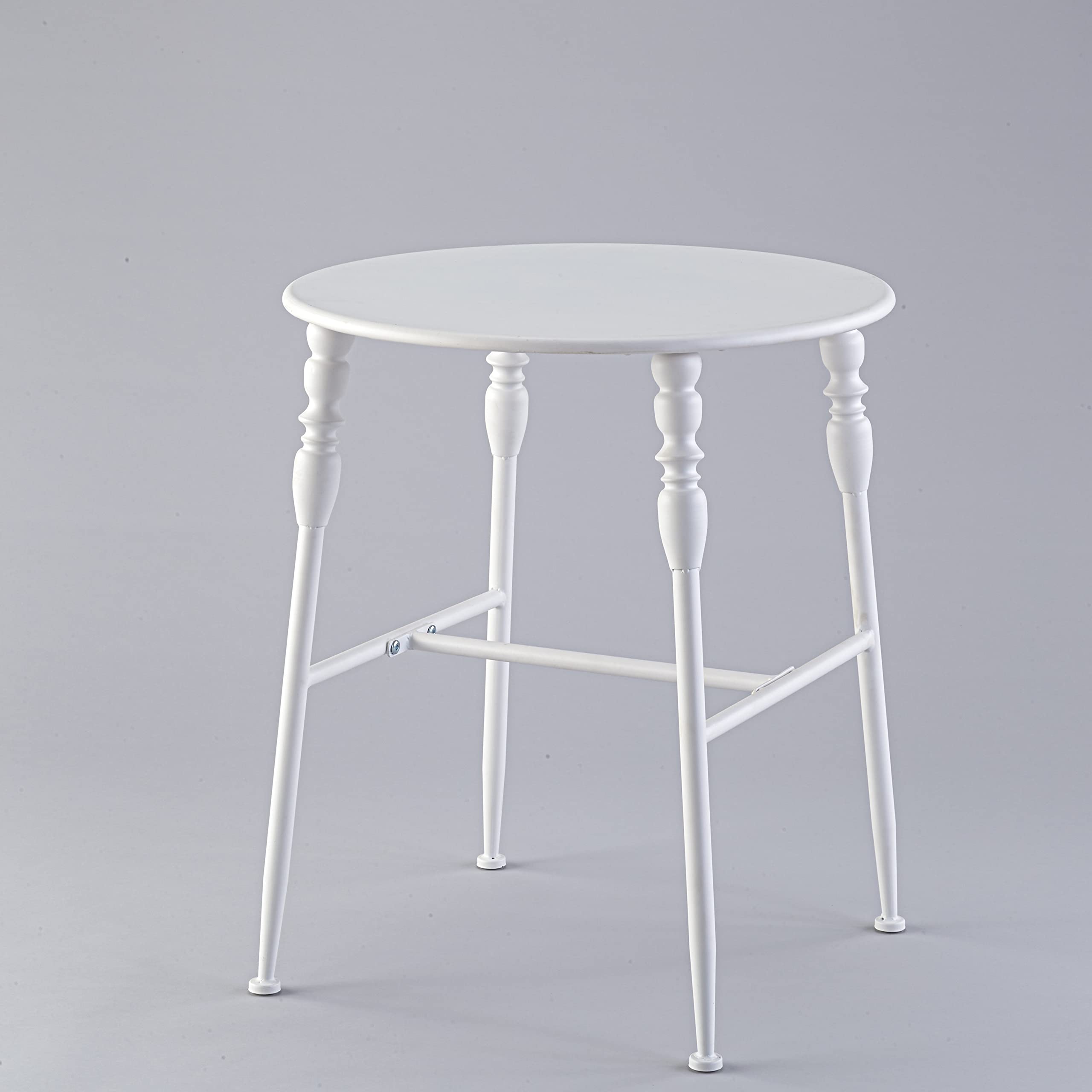 Metal Spindle Leg Chairs or Tables - White Table