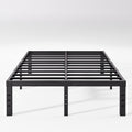 Neslime 14 Inch King Bed Frame No Box Spring Needed, Metal Platform King Size Bed Frame, Heavy Duty, Easy Assembly and Noise Fre