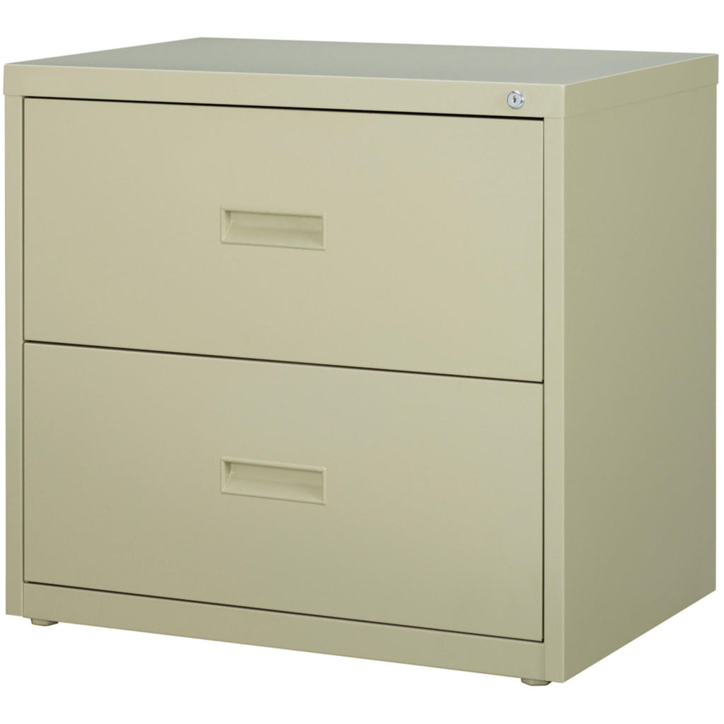 Lorell 2-Drawer Lateral File, 30 by 18-5/8 by 28-1/8-Inch, Putty