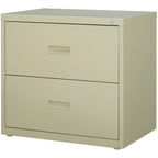 Lorell 2-Drawer Lateral File, 30 by 18-5/8 by 28-1/8-Inch, Putty