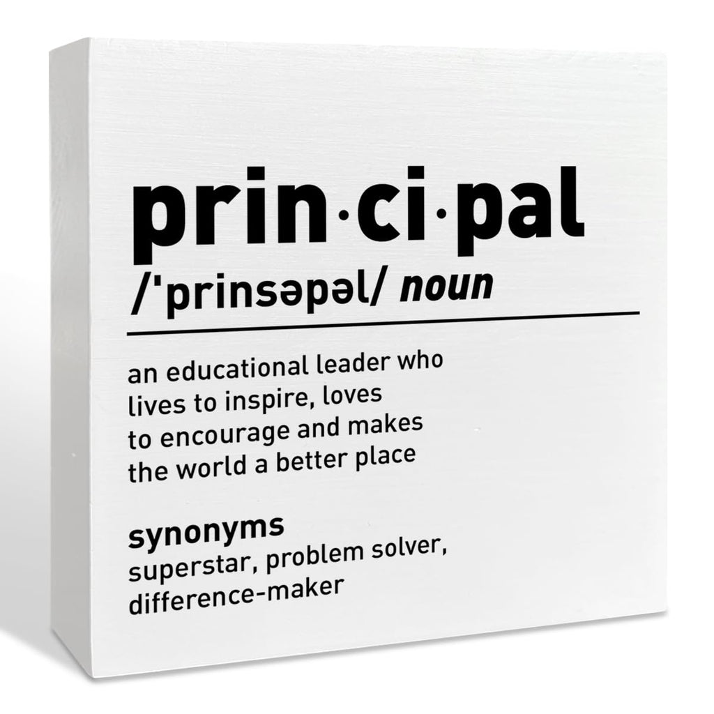 Principal Gifts for Women Men, Principal Birthday Christmas Teacher's Day Gifts, Back to School Principal Gifts, Principal Thank
