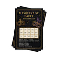 Suruchi Strokes Masquerade Theme Tambola Ticket | Mask Party Carnival Circus Housie Game (30 Ticket)
