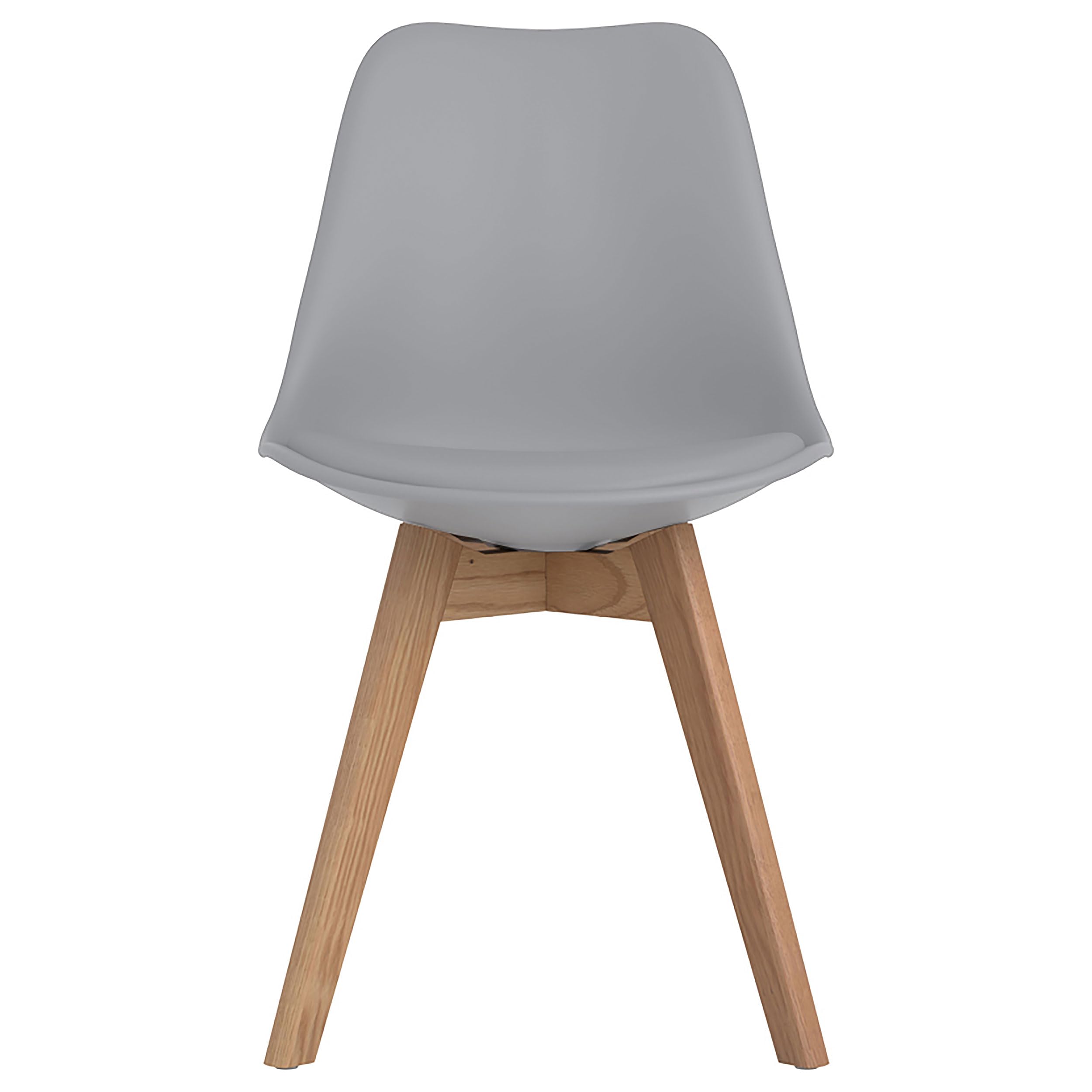 Coaster Home Furnishings Caballo Polypropylene Dining Side Chair Grey (Set of 2)