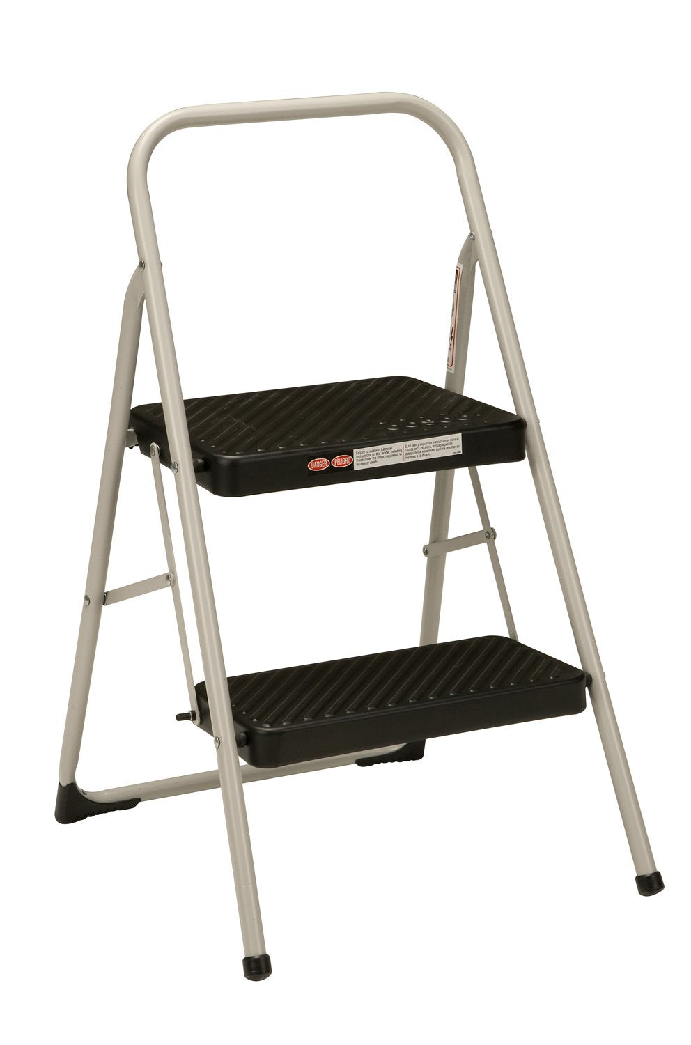 Cosco 11135Clg1E 2-Step Household Folding Step Stool, Gray