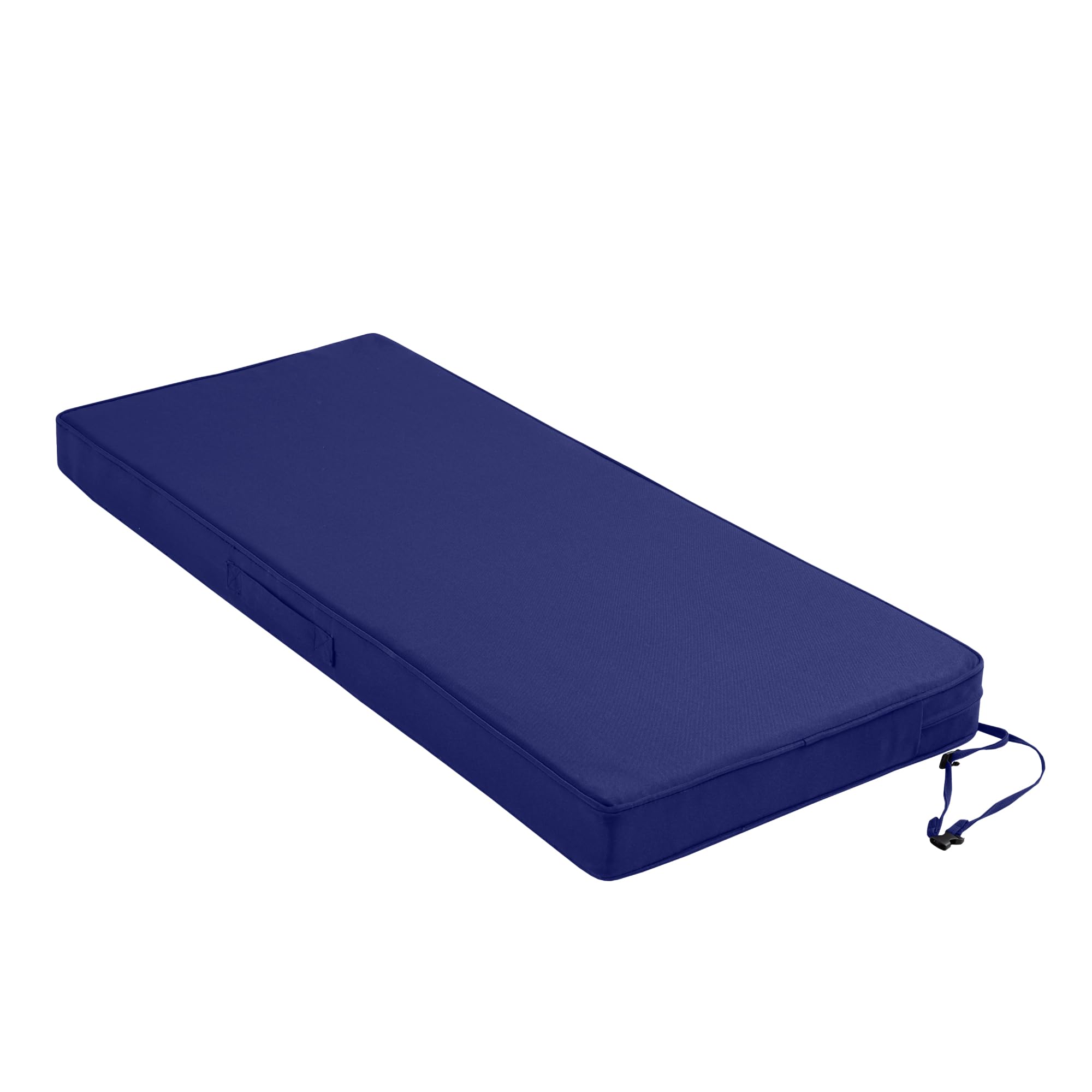 Codi Outdoor Bench Cushion 48 Inch, Waterproof Patio Furniture Cushions For Swing, Porch, Couch, 48X18', Navy