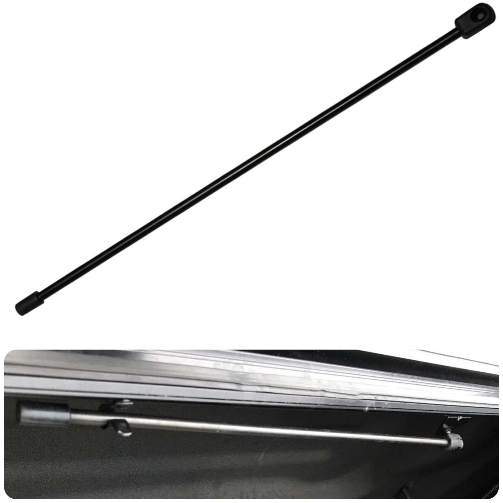 1 Pcs 281S0001 Replacement Prop Rod, For 10Mm Ball-Stud, Universal Rear Tonneau Cover Lid Lift Supports, Fit For Bak Hard Tri-Fo