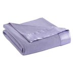 Thermee Micro Flannel Shavel King-Size All Seasons Lightweight Sheet Blanket, Machine Wash & Dry, No Pilling, 90Lx108W, Lilac