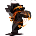 Tomersun 3 Blades Heat Powered Stove Fan For Wood/Log Burner/Fireplace