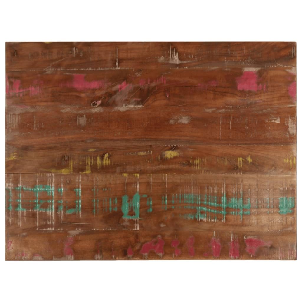 vidaXL Table Top 31.5inchx27.6inchx1.5inch Rectangular Solid Wood Reclaimed
