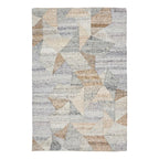 Kosas Home Tawas 60 x 96 Geometric Polyester Fabric Area Rug in Multi-Color