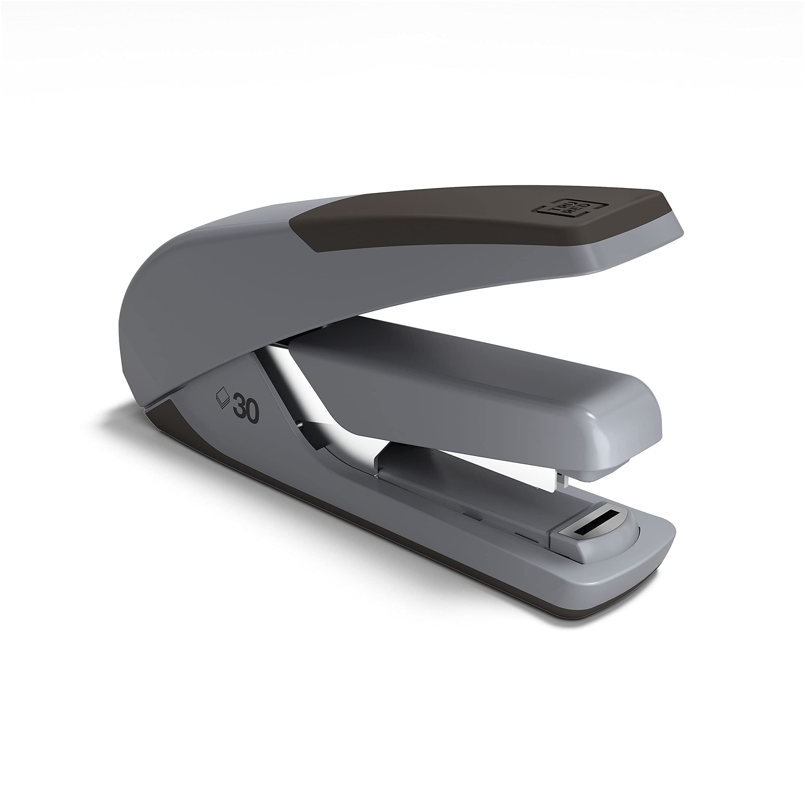 Staples Tru Red One-Touch Dx-4 Desktop Stapler, 30-Sheet Cap, Black/Gray (Tr58483)