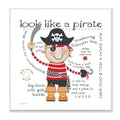 Stupell Home D  cor Look Like a Pirate Wall Plaque Art, 12 x 0.5 x 12, Proudly Made in USA