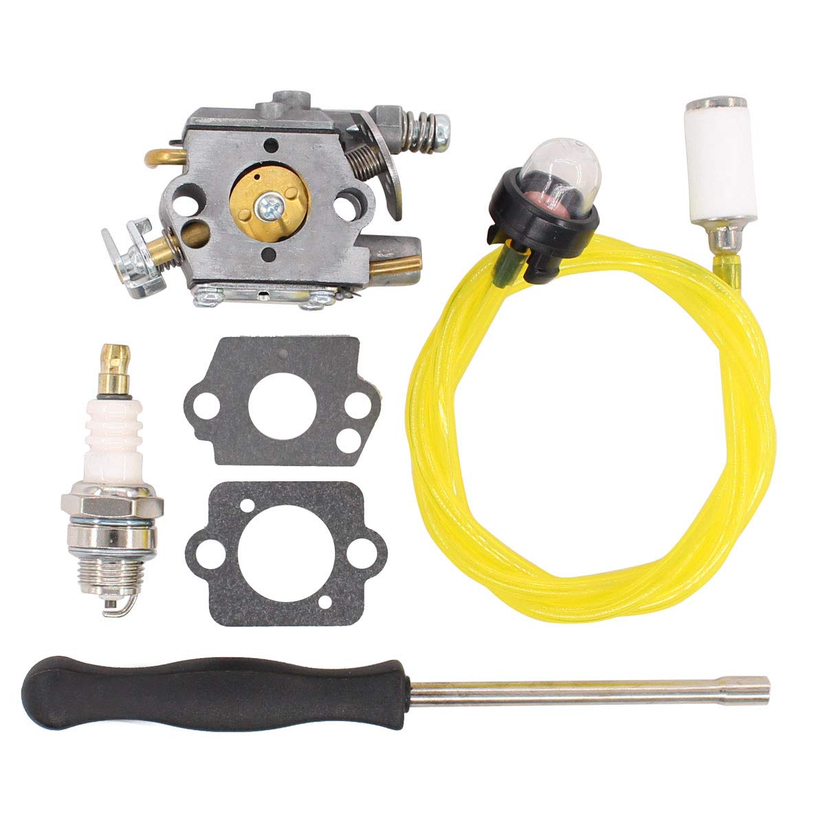 Motoku 309376002 Carburetor Carb Kit For Ryobi Ry3714 Ry3716 Gas Chainsaw