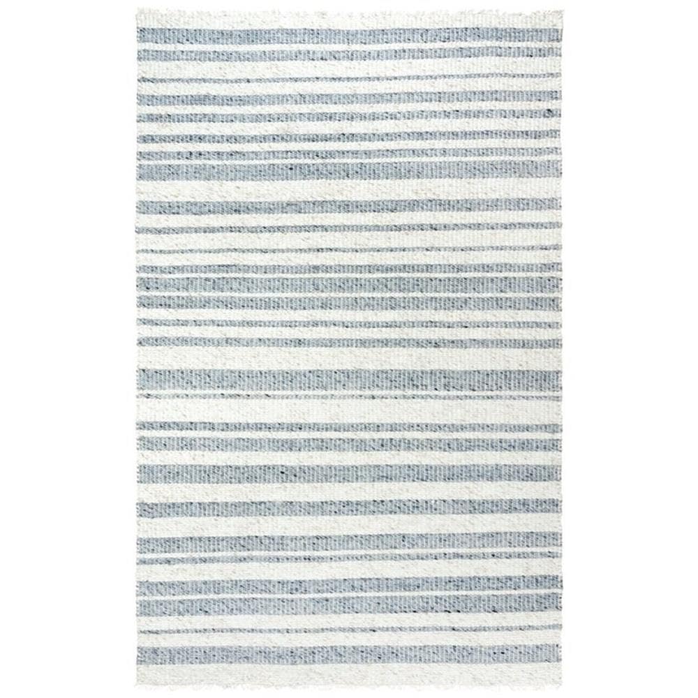 Rizzy Home Alora Decor Sun 5' X 7'6" Stripe Ivory/Gray/Rust/Blue Woven Area Rug
