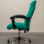 Melaluxe Office Chair Cover - Universal Stretch Desk Chair Cover, Computer Chair Slipcovers (Size: L) - Green
