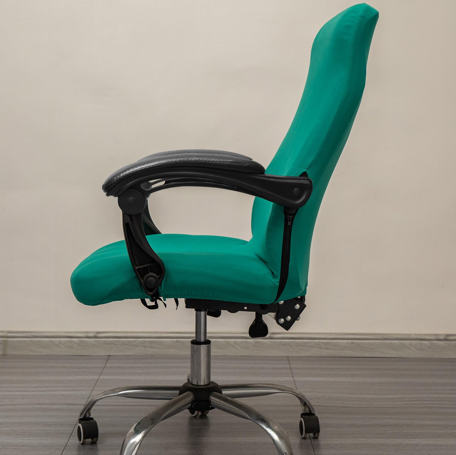 Melaluxe Office Chair Cover - Universal Stretch Desk Chair Cover, Computer Chair Slipcovers (Size: L) - Green