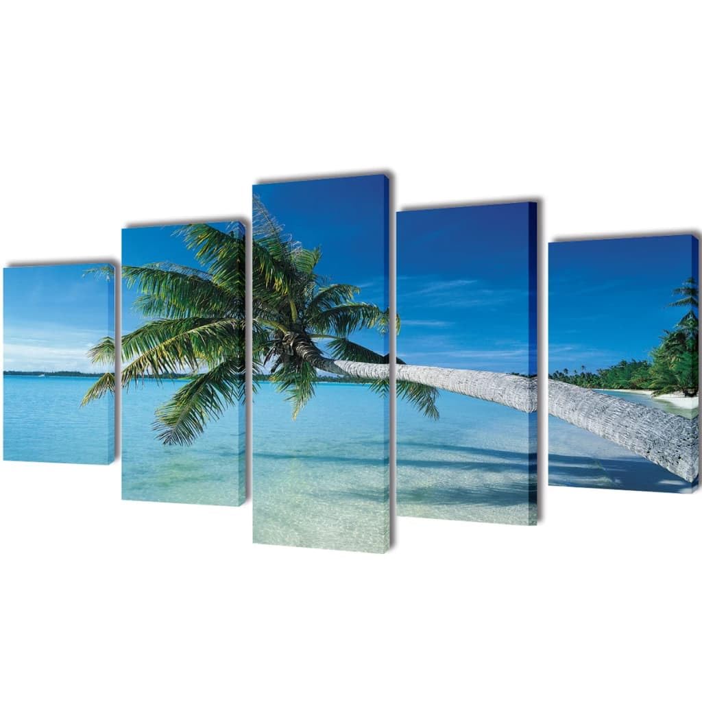 vidaXL Canvas Wall Art Canvas Prints Canvas Posters Wall Decorations for Office